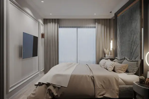 Bedroom Wall Paneling